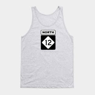 HIGHWAY 12 NORTH Tank Top